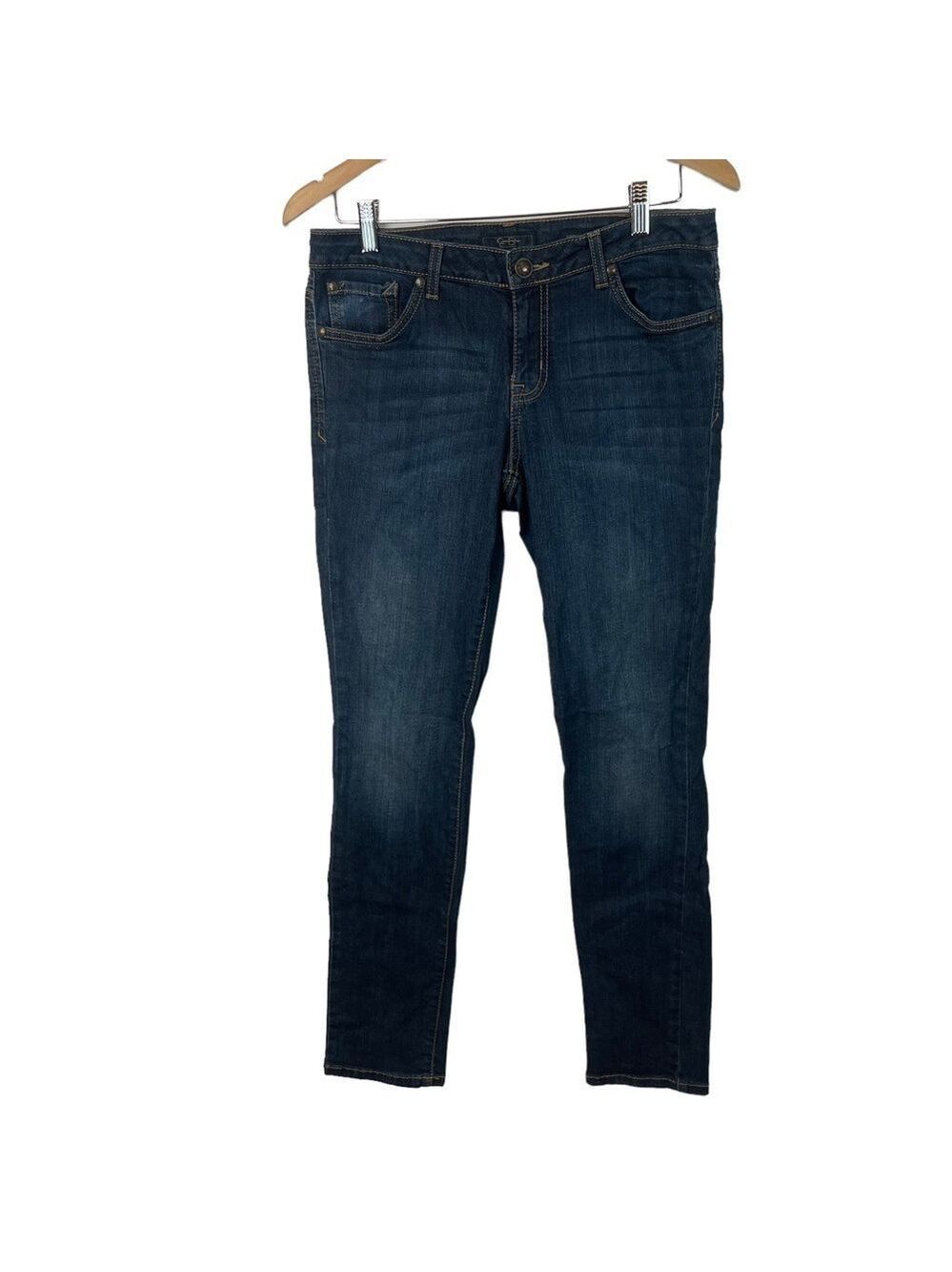 Jessica Simpson Forever Skinny Mid Rise Skinny Blue Denim Jeans Size 30